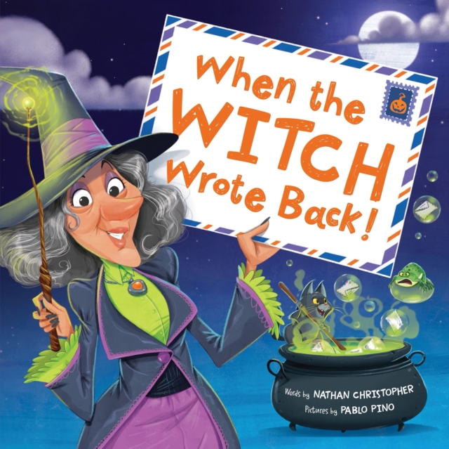 Coperta cărții 'When the Witch Wrote Back! - Nathan Christopher'