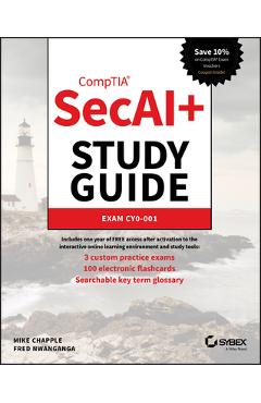 Coperta cărții 'Comptia Secai+ Study Guide: Exam Cy0-001 - Mike Chapple'