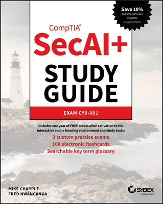 Coperta cărții 'Comptia Secai+ Study Guide: Exam Cy0-001 - Mike Chapple'