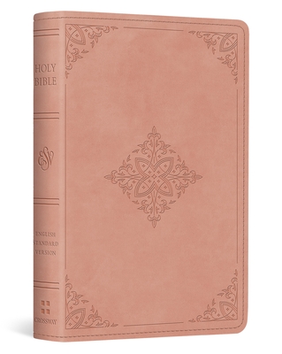 Coperta cărții 'ESV Vest Pocket New Testament with Psalms and Proverbs, Red Letter (Trutone, Blush Rose, Fleur-De-Lis Design) -'