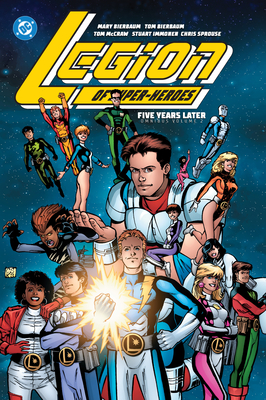 Coperta cărții 'Legion of Super-Heroes Five Years Later Omnibus Vol. 2 (New Edition) - Mary Bierbaum'