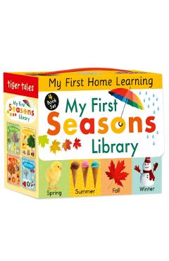 My First Seasons Library 4-Book Boxed Set: Celebrate Spring, Summer, Fall, and Winter! - Lauren Crisp