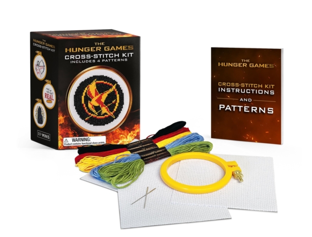 Coperta cărții 'The Hunger Games Cross-Stitch Kit: Includes 4 Patterns -'