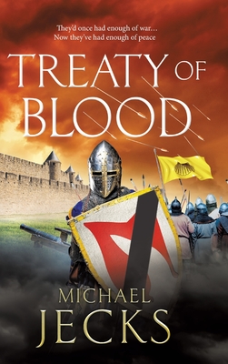 Coperta cărții 'Treaty of Blood - Michael Jecks'