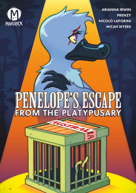 Coperta cărții 'Penelope's Escape from the Platypusary - Arianna Irwin'