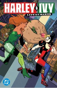 Coperta cărții 'Harley & Ivy: Life & Crimes - Erica Henderson'