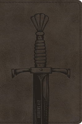 Coperta cărții 'ESV Compact Bible (Trutone, Silver, Sword Design) -'