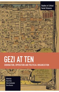 Coperta cărții 'Gezi at Ten: Domination, Opposition and Political Organization - Ozan Siso'