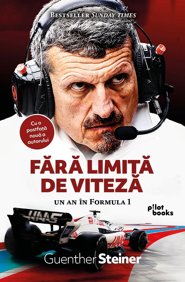 Coperta cărții 'Fără limită de viteză - Guenther Steiner'