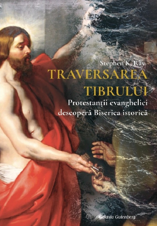 Coperta cărții 'Traversarea Tibrului - Stephen K. Ray'