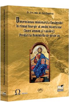 Coperta cărții 'Dimensiunea misionară a cuvântului în ritmul liturgic al anului bisericesc - Doru Negricea'