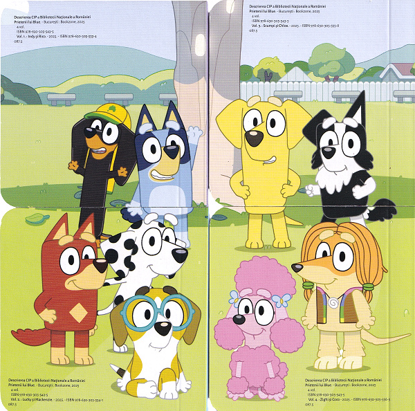 Coperta cărții 'Bluey. Prietenii lui Blue'