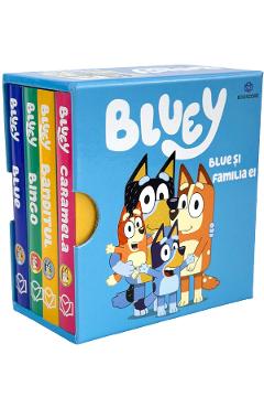 Coperta cărții 'Bluey. Blue si familia ei'