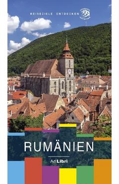Coperta cărții 'Rumänien. Ghid de călătorie în limba germană'