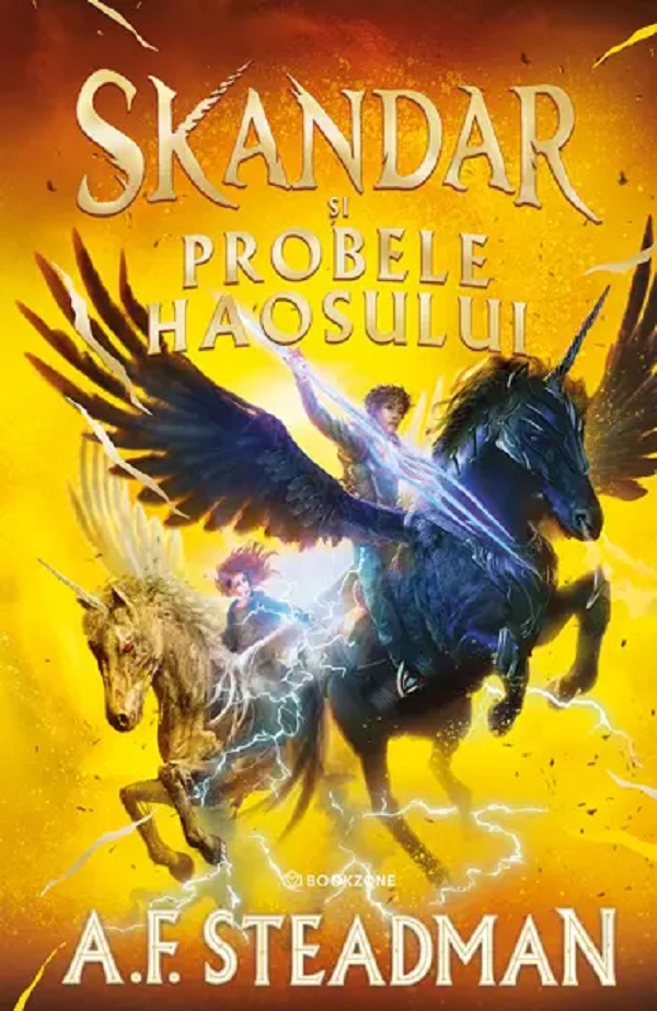 Coperta cărții 'Skandar și Probele Haosului - A.F. Steadman'