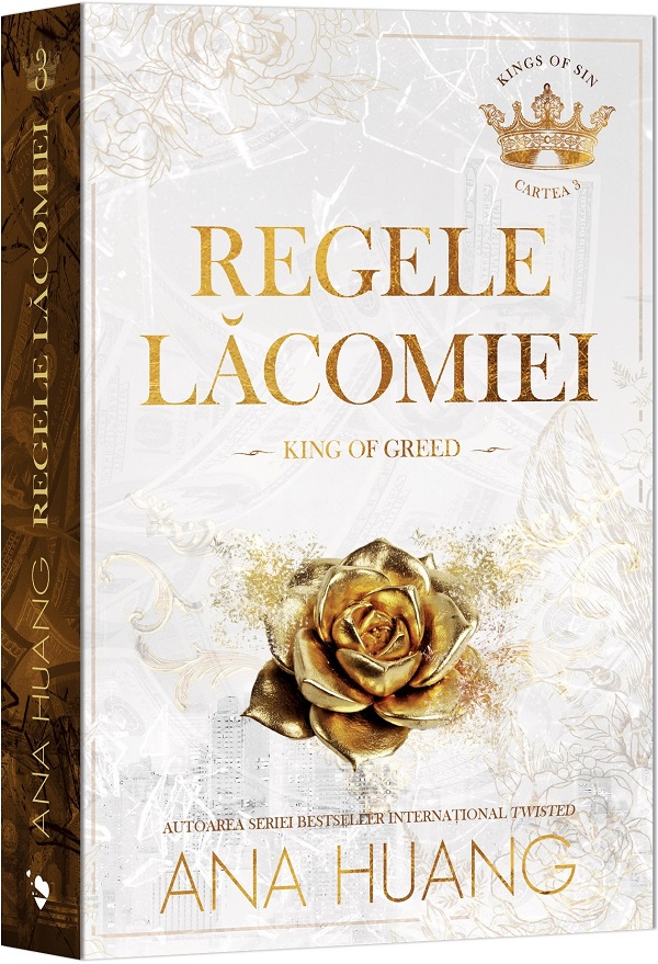 Coperta cărții 'Regele lăcomiei. King of Greed. Seria Kings of Sin Vol.3 - Ana Huang'