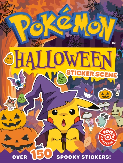 Coperta cărții 'Pokemon Halloween Sticker Scene -'
