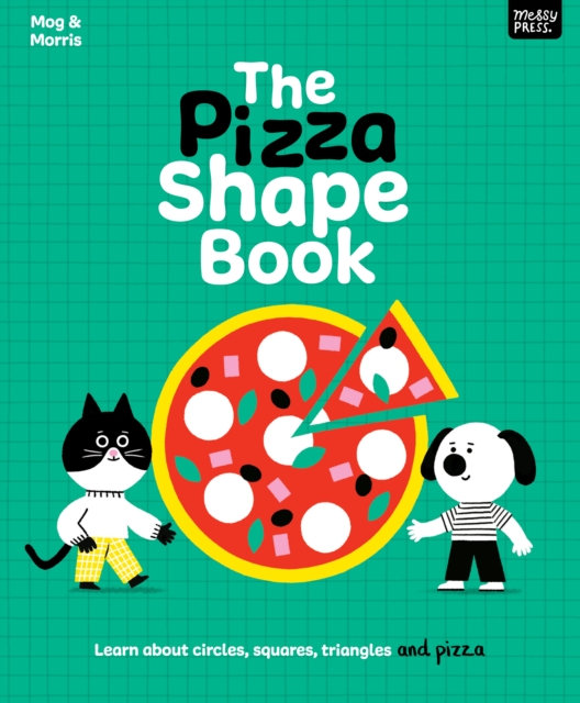 Coperta cărții 'Pizza Shape Book - Adam Thompson'