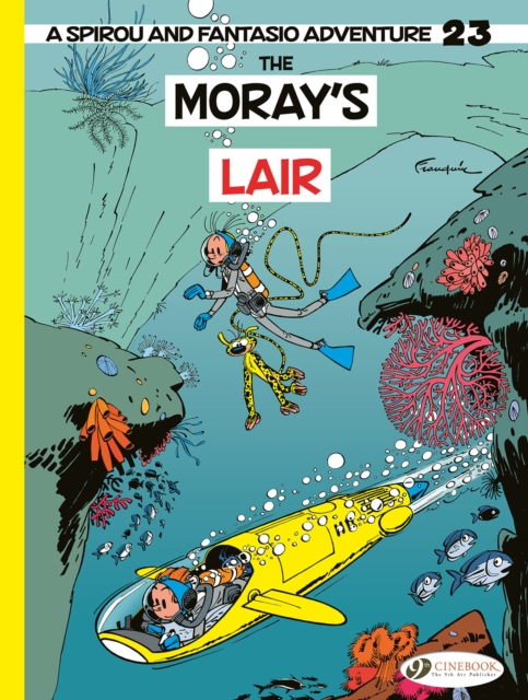 Coperta cărții 'Spirou & Fantasio Vol. 23: The Moray's Lair -'