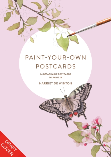 Coperta cărții 'Paint-Your-Own Botanical Postcards - Harriet De Winton'