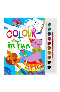 Coperta cărții 'Colour In Fun (Blue) - Mamta Garg'
