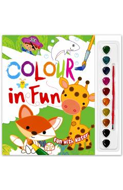 Coperta cărții 'Little Painter Coloring Book - Mamta Garg'