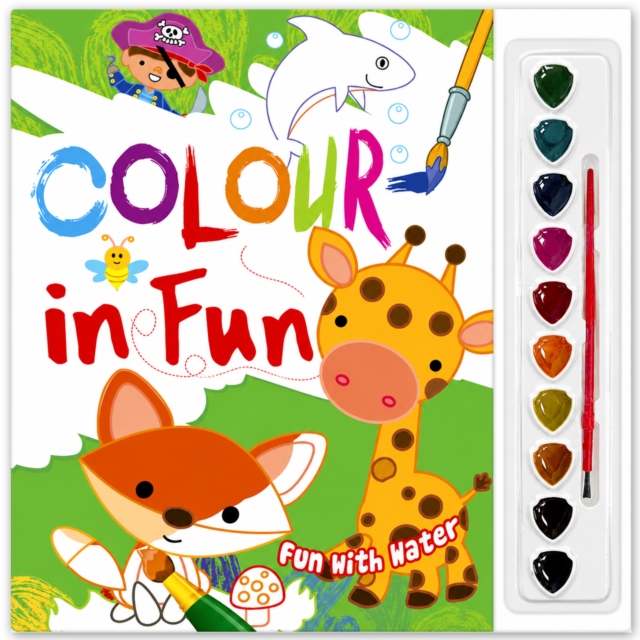 Coperta cărții 'Little Painter Coloring Book - Mamta Garg'