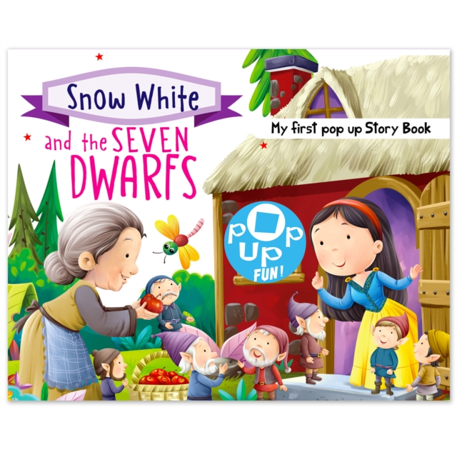 Coperta cărții 'Pop Up Fun! My First Pop Up Story Book: Snow White And The Sevenn Dwarfs - Pop Up Stories For Kids - Mamta Garg'