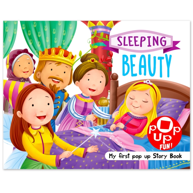 Coperta cărții 'Pop Up Fun! My First Pop Up Story Book: Sleeping Beauty - Pop Up Stories For Kids - Mamta Garg'