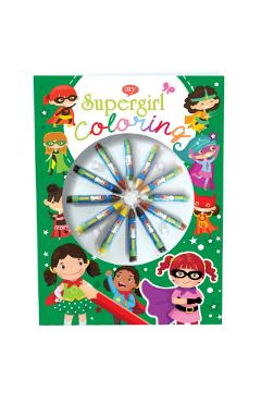 Coperta cărții 'Hellofriend Books Little Colouring Princess, Colouring Kit For Children. - Mamta Garg'