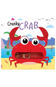 Coperta cărții 'Zip It Up: Cranky Crab - Story Board Book With Zip - Mamta Garg'