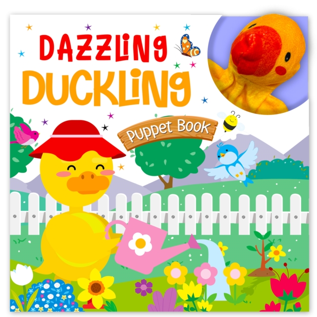 Coperta cărții 'Finger Puppet Board Book: Dazzling Duckling- Story Board Book With Finger Puppet For Children - Mamta Garg'