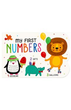 Coperta cărții 'My First Numbers-Board Book - Mamta Garg'