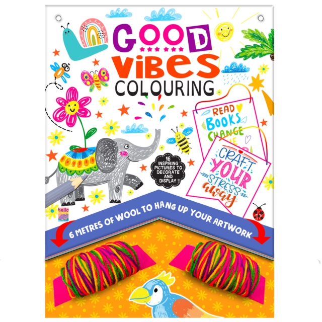 Coperta cărții 'Good Vibes Colouring Book - Mamta Garg'