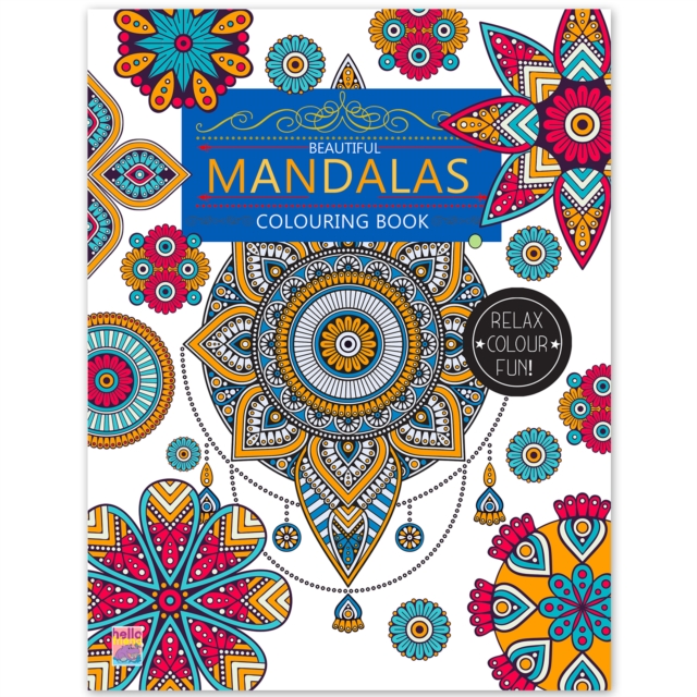 Coperta cărții 'Beautiful Mandalas Colouring Book - Mamta Garg'