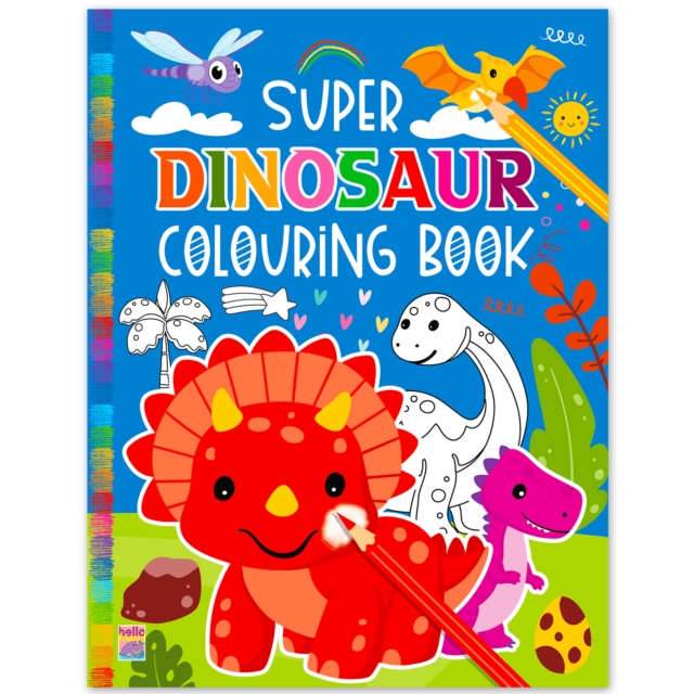 Coperta cărții 'Super Dinosaur Colouring Book - Mamta Garg'