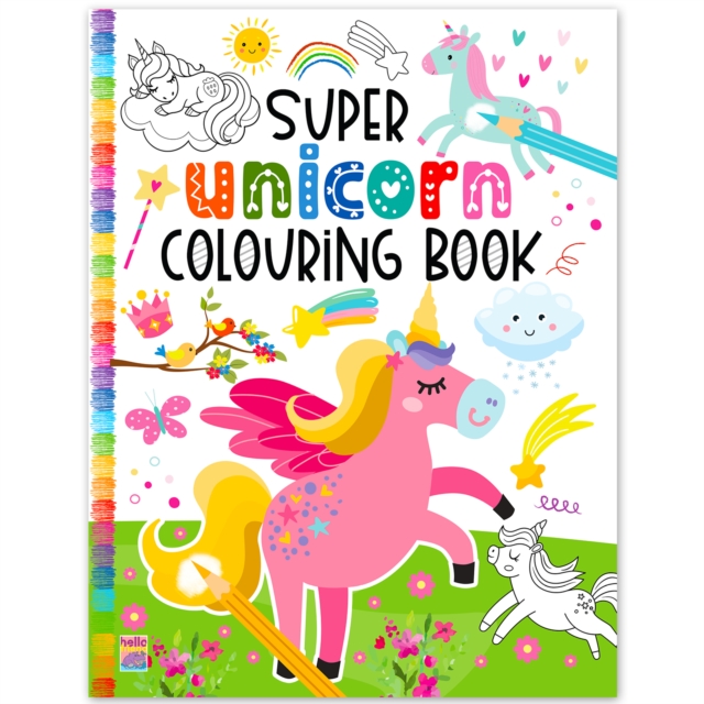 Coperta cărții 'Super Unicorn Colouring Book - Mamta Garg'