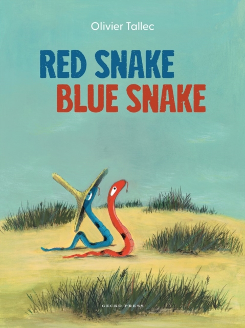 Coperta cărții 'Red Snake Blue Snake - Olivier Tallec'