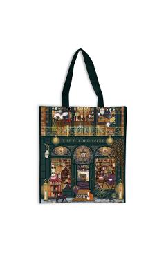 Coperta cărții 'Gilded Spine Reusable Shopping Bag -'