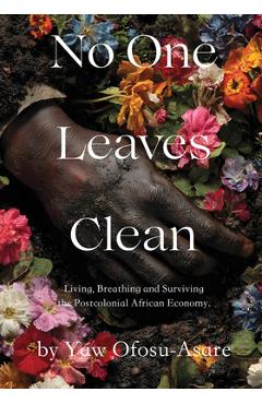 Coperta cărții 'No One Leaves Clean: A Novel: Living, Breathing and Surviving the Postcolonial African Economy - Yaw Ofosu-asare'