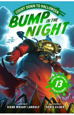 Coperta cărții 'Bump in the Night: Count Down to Halloween - Diane Wright Landolf'