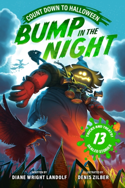 Coperta cărții 'Bump in the Night: Count Down to Halloween - Diane Wright Landolf'