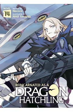 Coperta cărții 'Reincarnated as a Dragon Hatchling (Light Novel) Vol. 14 -'