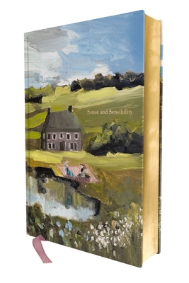Coperta cărții 'Sense and Sensibility: Deluxe Painted Edition - Jane Austen'