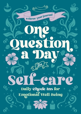 Coperta cărții 'One Question a Day for Self-Care (Floral): A Three-Year Journal - Aimee Chase'