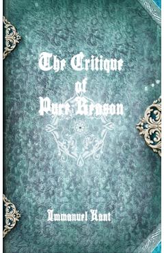 The Critique of Pure Reason