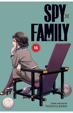 Coperta cărții 'Spy X Family, Vol. 16 - Tatsuya Endo'