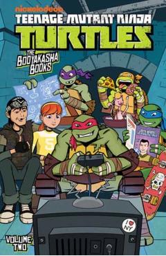 Coperta cărții 'Teenage Mutant Ninja Turtles: The Booyakasha Books, Vol. 2 - Alec Worley'