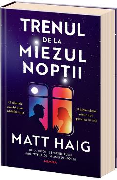 Coperta cărții 'Trenul de la miezul nopții - Matt Haig'