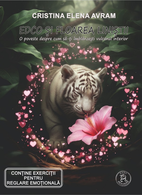 Coperta cărții 'Edco și floarea liniștii - Cristina Elena Avram'